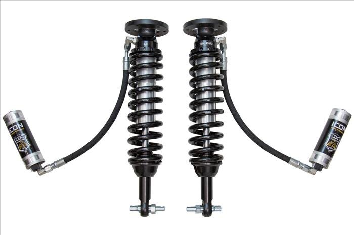 ICON 2014 Ford F-150 4WD, 1.75-2.63Ó Lift, Front, V.S. 2.5 Series Coilover Kit, Remote Reservoir w/ CDCV ICONVEHICLE Autoparts