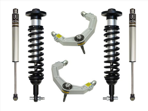 ICON 2014 Ford F150 2WD, 0-2.63" Lift, Stage 2 Suspension System, Billet UCA ICONVEHICLE Autoparts