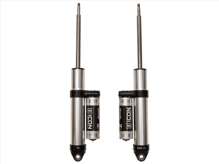 ICON 2014-Up Ram 2500, Rear, 2.5 VS Air Ride Piggyback Reservoir Shocks, Pair ICONVEHICLE Autoparts