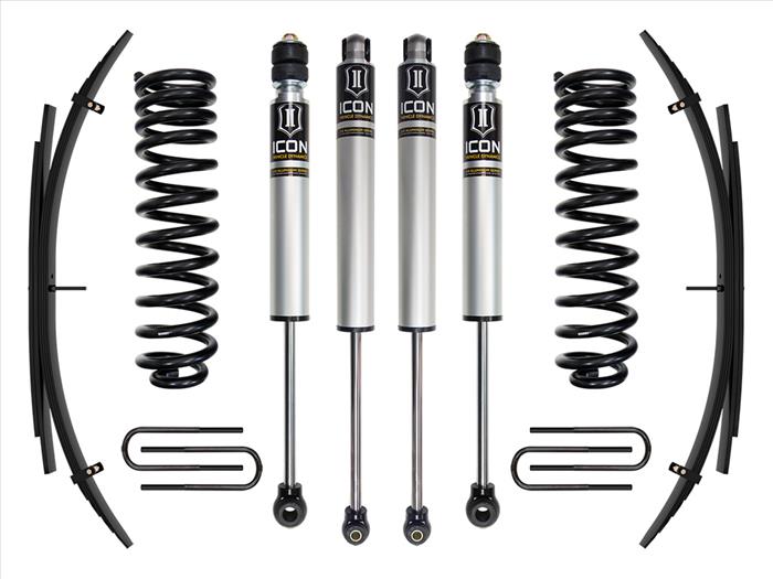 ICON 2017-2019 Ford F-250/F-350 4WD Diesel, 2.5" Lift, Stage 1 Suspension System w/ Expansion Packs ICONVEHICLE Autoparts