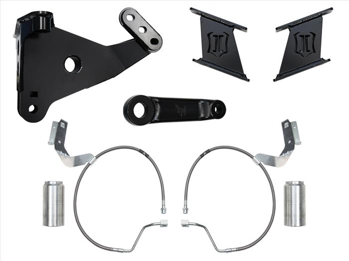 ICON 2017-2022 Ford F-250/F-350 Super Duty 4WD, Front, 7" Lift Box Kit ICONVEHICLE Autoparts