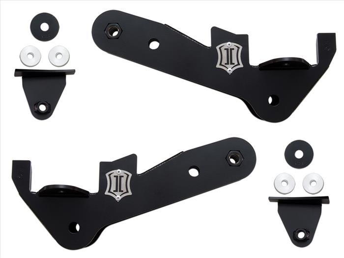 ICON 2017-2022 Ford F250/F350 Super Duty 4WD, 4-Link Frame Bracket Kit ICONVEHICLE Autoparts