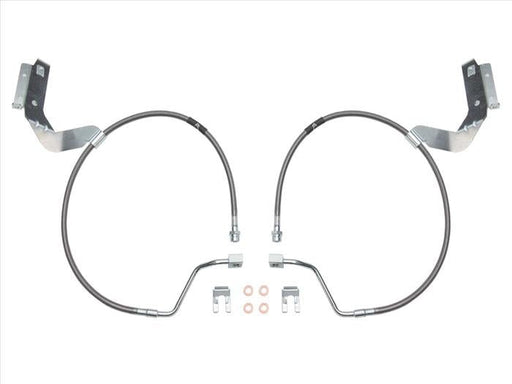ICON 2017-2024 Ford F-250/F-350 Super Duty, Front, 4.5"-7Ó Lift, Extended Stainless Brake Line Kit ICONVEHICLE Autoparts