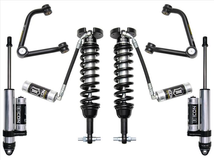 ICON 2019-2023 GM 1500, 1.5-3.5" Lift, Stage 3 Suspension System, Tubular UCA ICONVEHICLE Autoparts