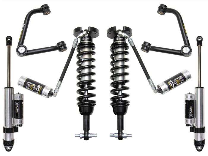 ICON 2019-2023 GM 1500, 1.5-3.5" Lift, Stage 4 Suspension System, Tubular UCA ICONVEHICLE Autoparts