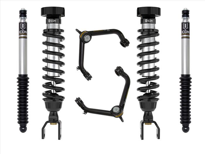 ICON 2019-2023 Ram 1500, 2-3" Lift, Stage 1 Suspension System, Tubular UCA ICONVEHICLE Autoparts