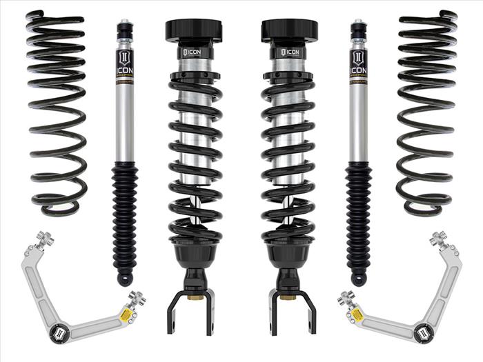 ICON 2019-2023 Ram 1500, 2-3" Lift, Stage 2 Suspension System, Billet UCA ICONVEHICLE Autoparts