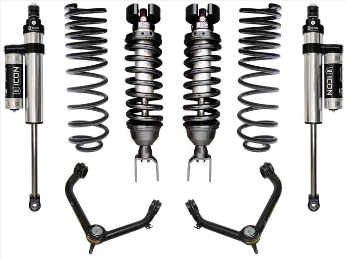 ICON 2019-Up Ram 1500, 0-1.5" Lift, Stage 4 Suspension System, Tubular UCA ICONVEHICLE Autoparts