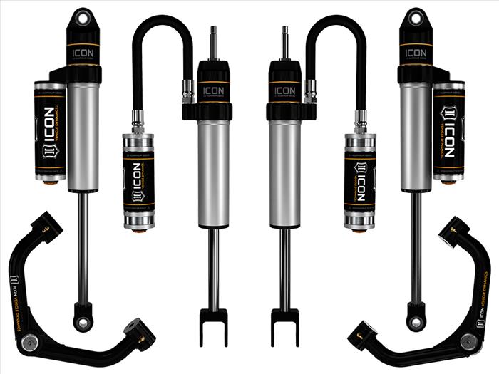 ICON 2020-Up GM 2500/3500 HD, 0-2" Lift, Stage 2 Suspension System, Tubular UCA ICONVEHICLE Autoparts
