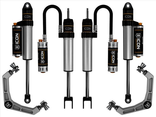 ICON 2020-Up GM 2500/3500 HD, 0-2" Lift, Stage 3 Suspension System, Billet UCA ICONVEHICLE Autoparts
