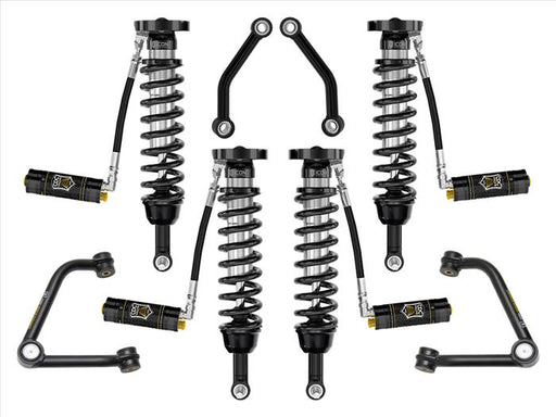 ICON 2021-2023 Chevrolet Tahoe & Suburban/2021-2023 GMC Yukon & Yukon XL, 2.5-3.25" Lift, Stage 4 Suspension System, Tubular UCA ICONVEHICLE Autoparts