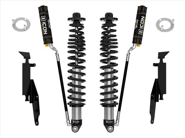 ICON 2021-2023 Ford Bronco, Rear, 1.25-3Ó Lift, V.S. 2.5 Series Coilover Kit, Remote Reservoir w/ CDCV, Heavy Rate Spring