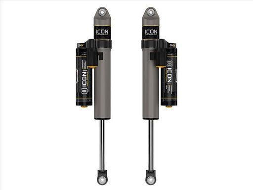 ICON 2021-2024 Ford F-150, 0-1" Lift, Rear, V.S. 2.5 Aluminum Series Shock Absorbers, Piggyback Reservoir w/ CDEV, Pair ICONVEHICLE Autoparts