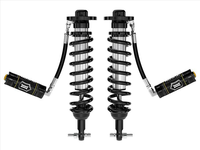 ICON 2021-2024 Ford F-150 4WD, 0-2.75" Lift, Front, V.S. 2.5 Series Coilovers, Remote Reservoir, Pair ICONVEHICLE Autoparts
