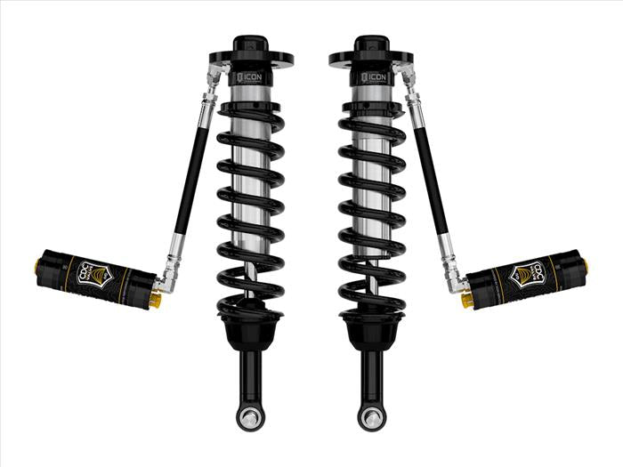 ICON 2021-2024 Ford F-150 4WD, 2.75-3.5" Lift, Front, V.S. 2.5 Series Coilovers, Remote Reservoir w/ CDCV, Pair