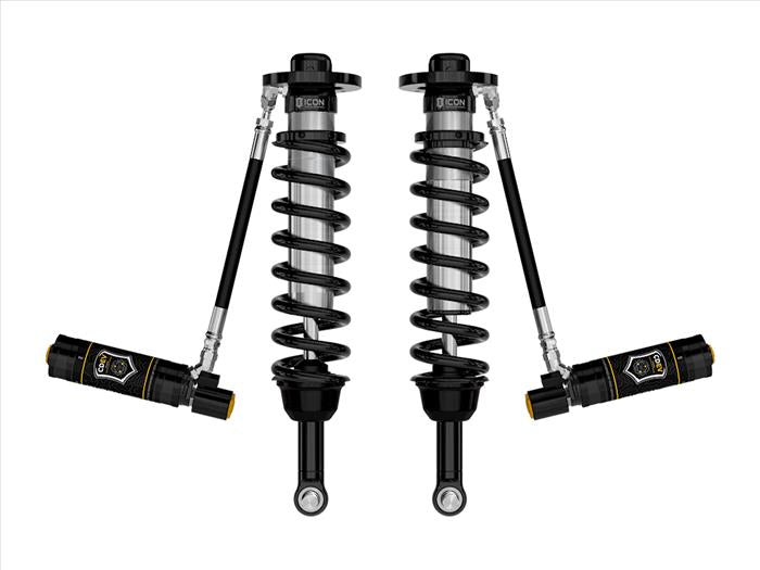 ICON 2021-2024 Ford F-150 4WD, 2.75-3.5" Lift, Front, V.S. 2.5 Series Coilovers, Remote Reservoir w/ CDEV, Pair ICONVEHICLE Autoparts