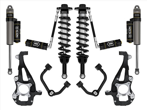 ICON 2021-2024 Ford F-150 4WD, 3.5-4.5" Lift, Stage 3 Suspension System, Tubular ICONVEHICLE Autoparts