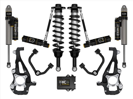 ICON 2021-2024 Ford F-150 4WD, 3.5-4.5" Lift, Stage 5 Suspension System, Tubular ICONVEHICLE Autoparts