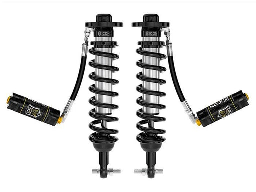 ICON 2021-2024 Ford F-150 4WD/Tremor, 3.5-4.5"/2.5-3" Lift, Front, V.S. 2.5 Series Coilovers, Remote Reservoir w/ CDCV, Pair ICONVEHICLE Autoparts