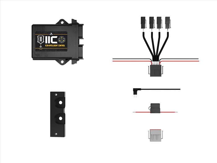 ICON 2022-2023 Ford F-150 Lightning, ICON Intelligent Control Install Kit ICONVEHICLE Autoparts