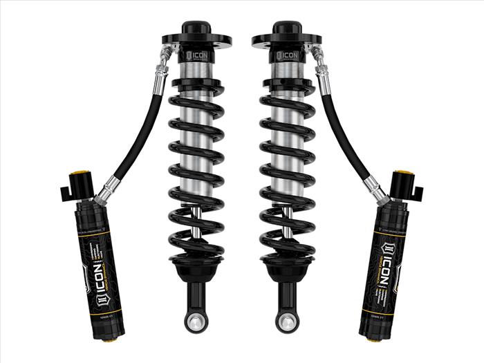 ICON 2022-2023 Ford F-150 Lightning, Lowered 0-2", 2.5 VS Remote Reservoir CDEV Coilover Kit, Front