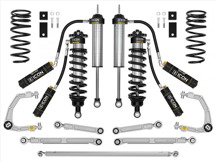 ICON 2022-2024 Toyota Tundra, 1.25-3.25" Lift, Stage 4, 3.0 Suspension System, Billet ICONVEHICLE Autoparts