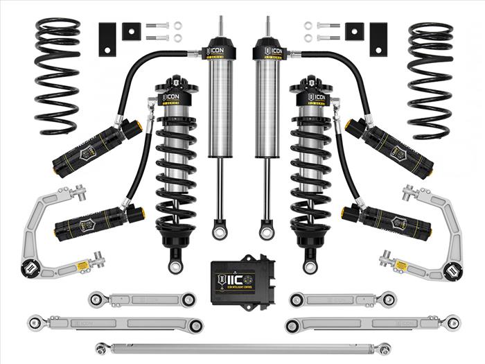 ICON 2022-2024 Toyota Tundra, 1.25-3.25" Lift, Stage 6 (TRD), 3.0 Suspension System, Billet ICONVEHICLE Autoparts