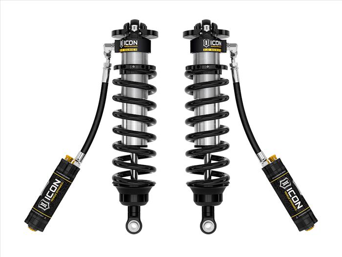 ICON 2022-2024 Toyota Tundra 1.25-3.25" Lift/2023-2024 Sequoia 3-4.25" Lift, V.S. 3.0 Series Front Coilover Kit, Remote Reservoir w/ CDCV, Pair ICONVEHICLE Autoparts