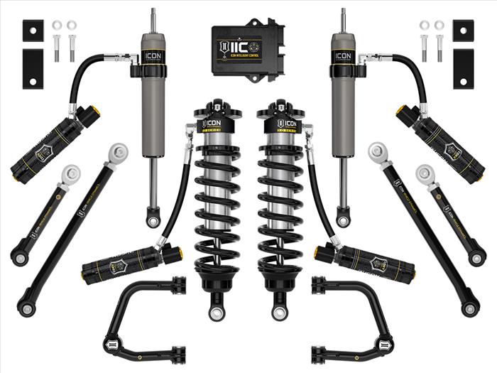 ICON 2022-2024 Toyota Tundra, 2-3.25" Lift, Stage 4, 3.0 Suspension System, Tubular