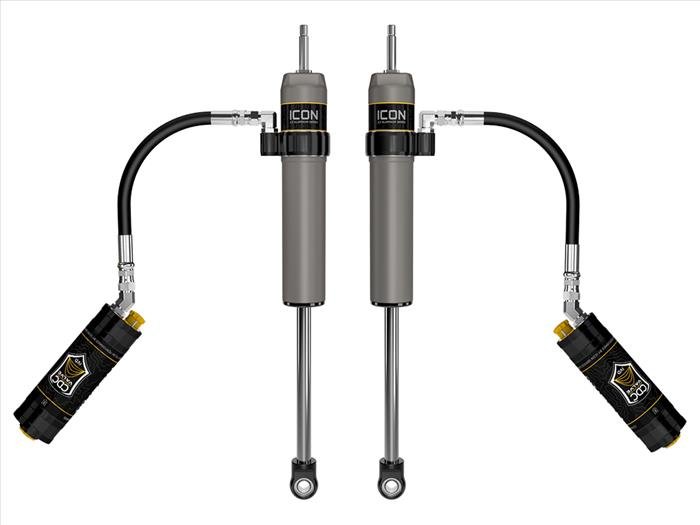 ICON 2023-2024 Ford F-250/F-350 Super Duty 4WD, 4.5Ó Lift, Front, V.S. 2.5 Aluminum Series Shocks, Remote Reservoir w/ CDCV, Pair