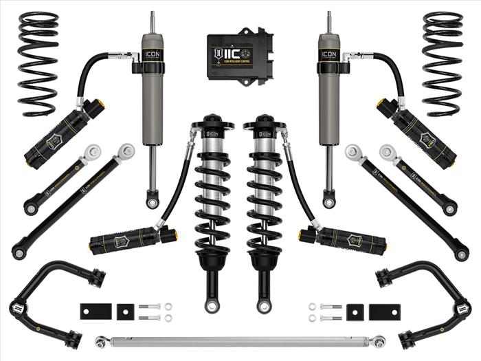 ICON 2023-2024 Toyota Sequoia, 3-4.5" Lift, Stage 12 Suspension System, Tubular ICONVEHICLE Autoparts