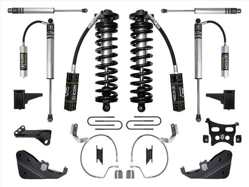 ICON 2023 Ford F-250/F-350 Super Duty 4WD, 4-5.5" Lift, Stage 2 Coilover Conversion System ICONVEHICLE Autoparts