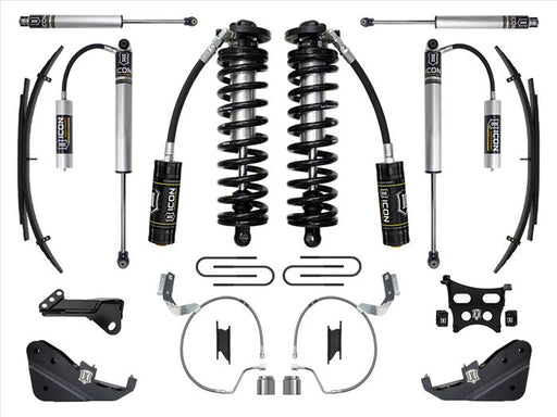ICON 2023 Ford F-250/F-350 Super Duty 4WD, 4-5.5" Lift, Stage 2 Coilover Conversion System w/ Expansion Packs ICONVEHICLE Autoparts