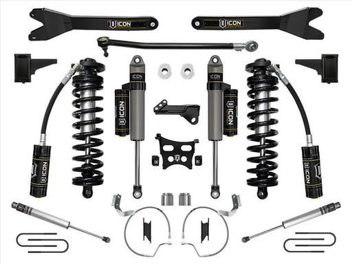 ICON 2023 Ford F-250/F-350 Super Duty 4WD, 4-5.5" Lift, Stage 4 Coilover Conversion System w/ Radius Arms ICONVEHICLE Autoparts