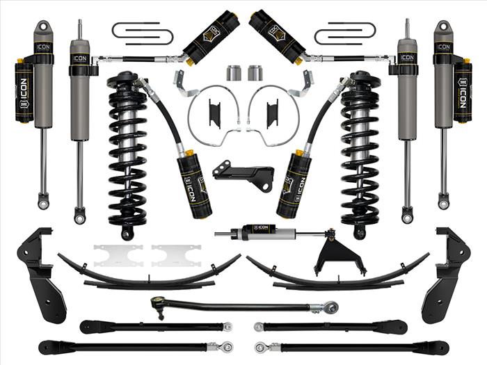ICON 2023 Ford F-250/F-350 Super Duty 4WD, 4-5.5" Lift, Stage 7 Coilover Conversion System w/ Expansion Packs ICONVEHICLE Autoparts