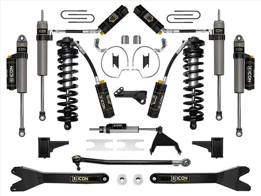 ICON 2023 Ford F-250/F-350 Super Duty 4WD, 4-5.5" Lift, Stage 7 Coilover Conversion System w/ Radius Arms ICONVEHICLE Autoparts