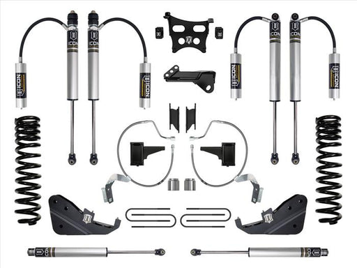 ICON 2023 Ford F-250/F-350 Super Duty 4WD Diesel, 4.5" Lift, Stage 2 Suspension System ICONVEHICLE Autoparts