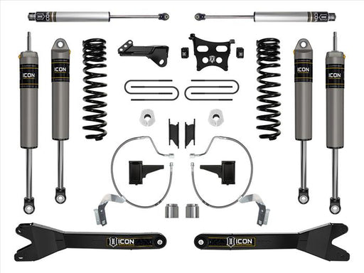 ICON 2023 Ford F-250/F-350 Super Duty 4WD Gas, 4.5" Lift, Stage 3 Suspension System w/ Radius Arms ICONVEHICLE Autoparts