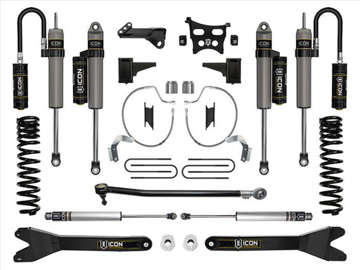 ICON 2023 Ford F-250/F-350 Super Duty 4WD Gas, 4.5" Lift, Stage 4 Suspension System w/ Radius Arms ICONVEHICLE Autoparts
