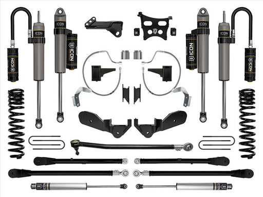ICON 2023 Ford F-250/F-350 Super Duty 4WD Gas, 4.5" Lift, Stage 6 Suspension System ICONVEHICLE Autoparts