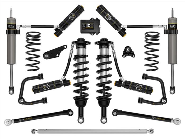 ICON 2024 Toyota Land Cruiser 250 Series, 1.25-3" Lift, Stage 11 Suspension System, Tubular ICONVEHICLE Autoparts