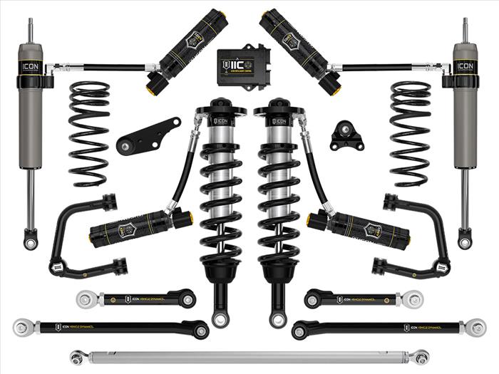 ICON 2024 Toyota Tacoma 1.25-3" Lift, Stage 13 Suspension System, Tubular ICONVEHICLE Autoparts
