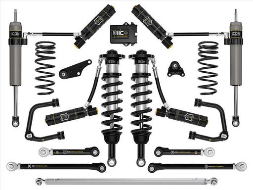 ICON 2024 Toyota Tacoma 1.25-3" Lift, Stage 13 Suspension System, Tubular ICONVEHICLE Autoparts
