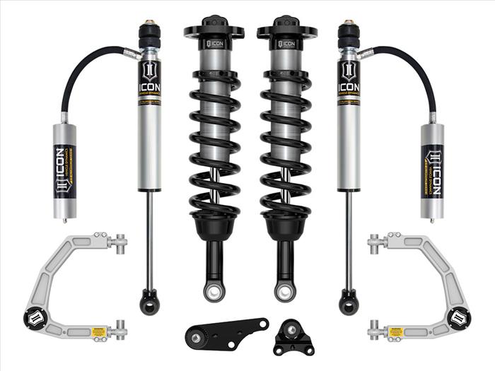 ICON 2024 Toyota Tacoma 1.25-3" Lift, Stage 3 Suspension System, Billet ICONVEHICLE Autoparts