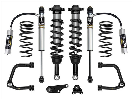ICON 2024 Toyota Tacoma 1.25-3" Lift, Stage 3 Suspension System, Tubular, Triple Rate Rear Springs ICONVEHICLE Autoparts