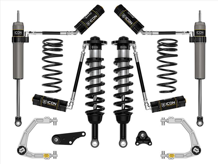 ICON 2024 Toyota Tacoma 1.25-3" Lift, Stage 4 Suspension System, Billet, Triple Rate Rear Springs