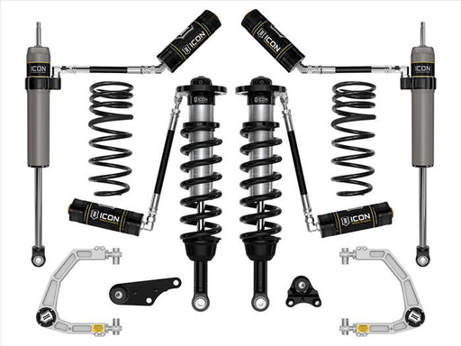ICON 2024 Toyota Tacoma 1.25-3" Lift, Stage 4 Suspension System, Billet, Triple Rate Rear Springs ICONVEHICLE Autoparts