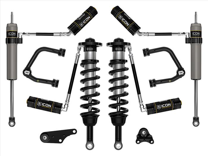 ICON 2024 Toyota Tacoma 1.25-3" Lift, Stage 4 Suspension System, Tubular ICONVEHICLE Autoparts