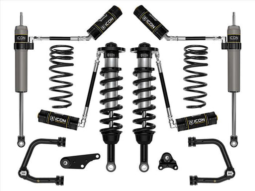 ICON 2024 Toyota Tacoma 1.25-3" Lift, Stage 4 Suspension System, Tubular, Triple Rate Rear Springs ICONVEHICLE Autoparts