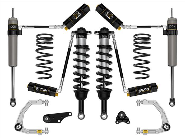 ICON 2024 Toyota Tacoma 1.25-3" Lift, Stage 5 Suspension System, Billet, Triple Rate Rear Springs
